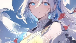 二次元冷艳少女