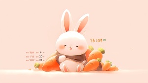 呆萌小兔子