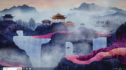 梦幻插画-桌面主题