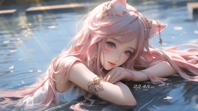 4K清纯可爱猫耳少女