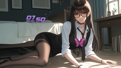 美丽如同冬日里冰雪，纯净且冷峻