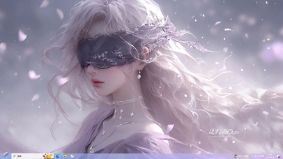 仙侠蒙眼治愈女孩