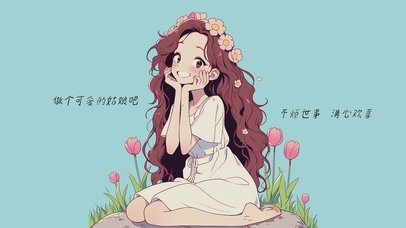 做个可爱的姑娘吧