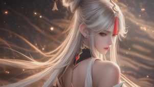 漂亮古韵美女