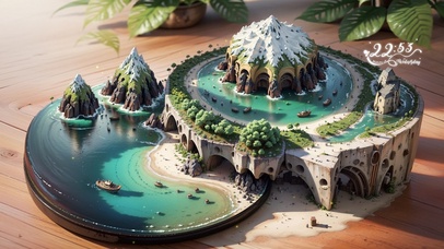 4K唯美治愈海岛景观