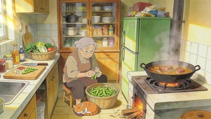 奶奶家的小厨房