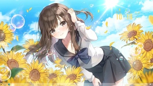 向日葵 女孩