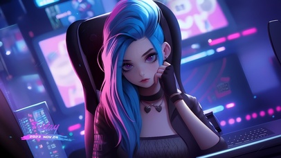 4K 电竞萝莉金克斯