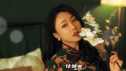 优雅御姐旗袍装