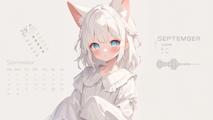 白发猫儿