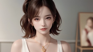 4K唯美文艺美女
