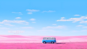 薰衣草小车车