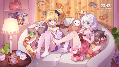 4K可爱白丝少女