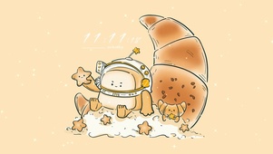 可爱面包星人