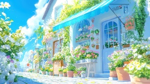 清新花店