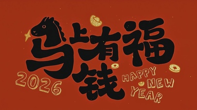 马年有钱有福