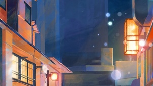 夜晚小巷