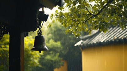 雨落禅铃