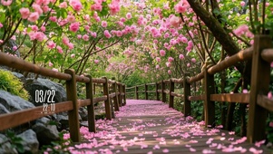 鲜花小道