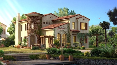 治愈护眼别墅洋房