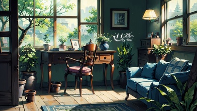 4K护眼治愈小屋