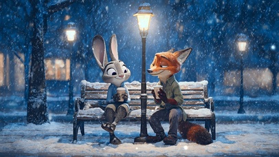 疯狂动物城，天生一对