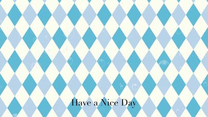 蓝菱格子  壁纸