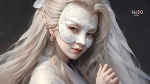 戴面具的女孩