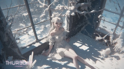 她的步伐如同风中的柳枝