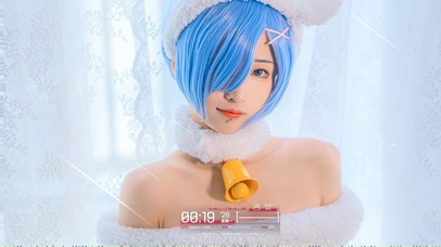 4K清纯短发美少女