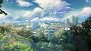 4k 夏日城市风光