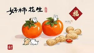 好柿花生