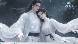 七夜雪·一生一瞬雪落无憾