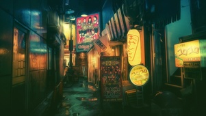 日式街头