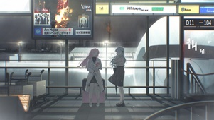唯美车站少女