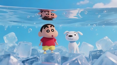 冰凉感小新桌面