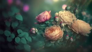 唯美护眼玫瑰