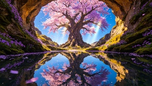 樱花树洞