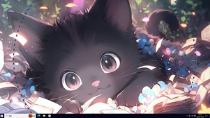 治愈黑猫