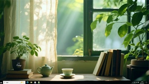 春日晨光