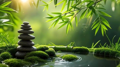 禅意竹林