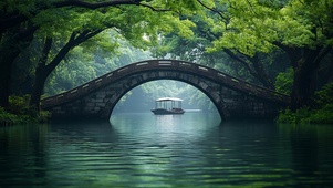 翠桥烟舟