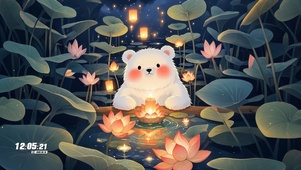 放河灯
