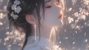 迷人古风美女