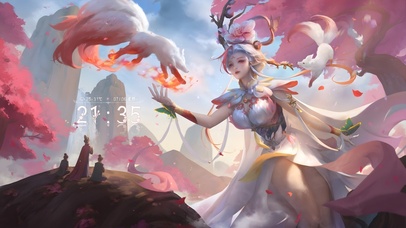 唯美桃花狐仙子