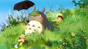 龙猫夏日出游啦