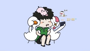 4K 鸭鸭拍照~