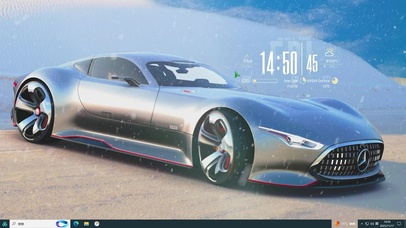 奔驰未来科技主题
