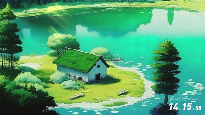 叶绿闲庭色渐深