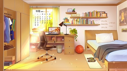 高中生的房间（黄昏）